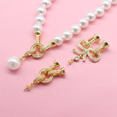 圆形蝴蝶结吊坠扣挂件