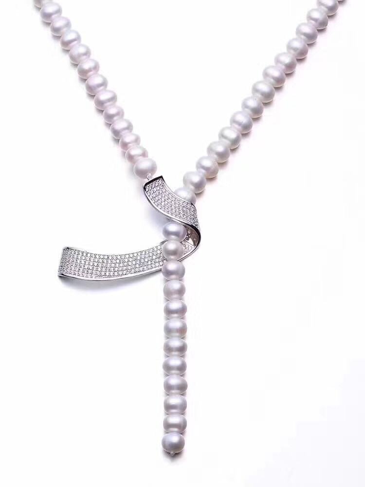 毛衣链长款珍珠项链百搭韩国秋冬个性衣服配饰简约潮流时尚装饰品