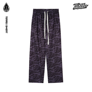 TEARSANDSWEAT篮球训练四季锐哥同款印花美式字母运动长裤