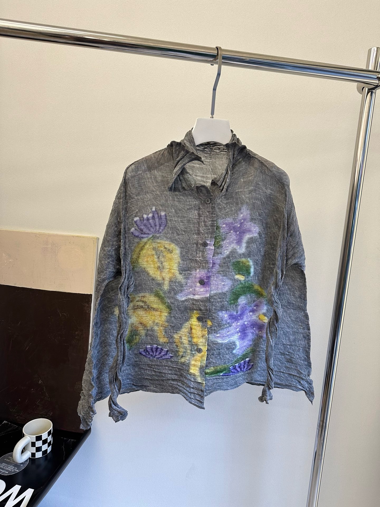 出口订单精品褶皱系列-高端品质-百搭时尚衬衫叠穿休闲小众女上衣