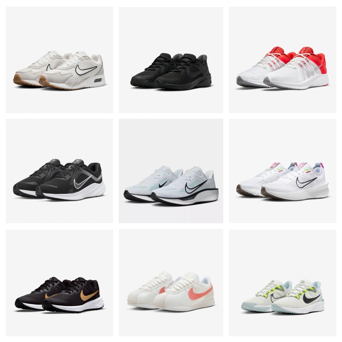耐克Nike高性价比男女同款跑步鞋