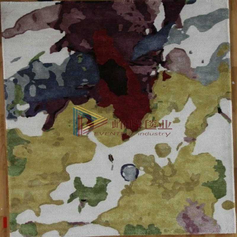 日本购 简约 泼墨  手工羊毛加真丝地毯 卧室地毯 别墅地|msdalam kategori rumah Fabrik, Carpet - dari Buy2taobao.com untuk memberikan perkhidmatan ejen Taobao profesional membeli