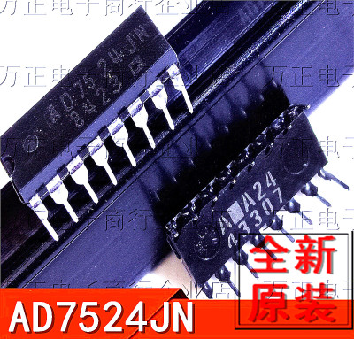 全新原装AD7524JN 直插DIP16 CMOS 8位缓冲乘法DAC 进口原装现货