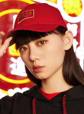 中国李宁时尚系列男女同款棒球帽休闲户外跑步训练运动帽AMYS022