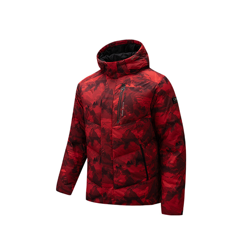 安踏冬季男子户外时尚运动羽绒服