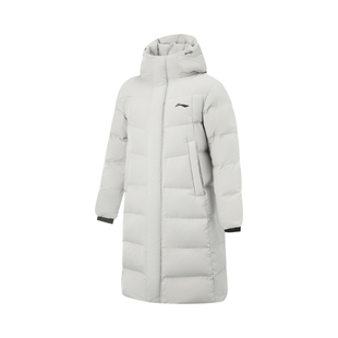 男子户外时尚 新款 运动防泼水保暖长羽绒服AYMV217 李宁冬季 Lining