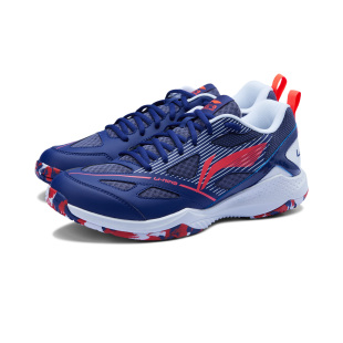 低幫系帶防滑耐磨透氣訓練鞋 AYTU025 羽毛球鞋 中國李寧男女同款