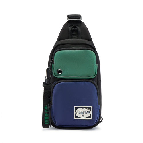 李宁冬季反伍男女款户外运动胸包