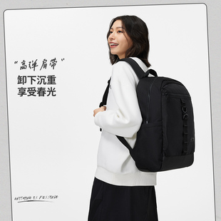 ABSU101 中国李宁2024年新品 男款 大容量轻便时尚 运动休闲双肩背包