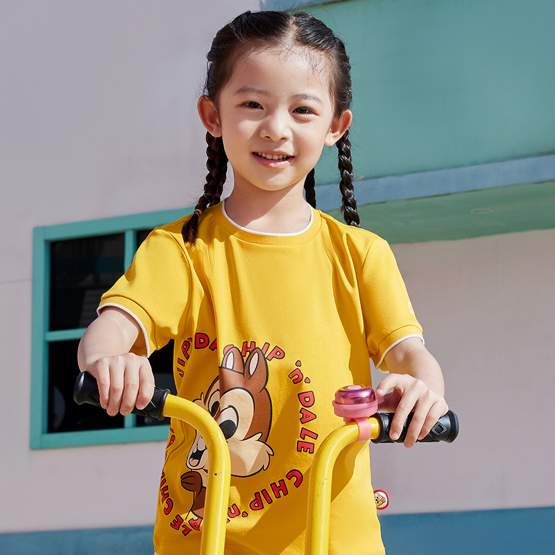 李宁女小童短袖奇奇蒂蒂运动T恤