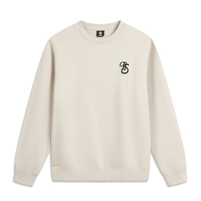 李宁秋季反伍男加绒保暖套头卫衣