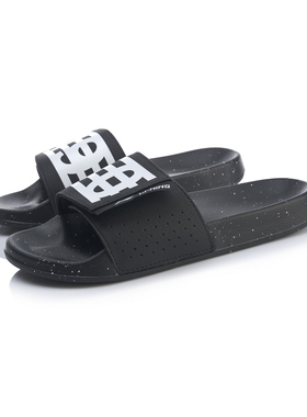 中国李宁2024夏季新品魔术贴男女同款凉鞋外穿拖鞋沙滩鞋AGAP001