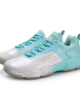 中国李宁音爆系列专业回弹减震低帮系带羽毛球鞋女款AYZN006