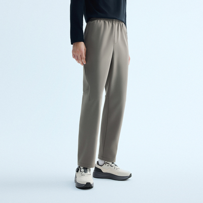 安踏秋季男子轻暖绒梭织运动长裤