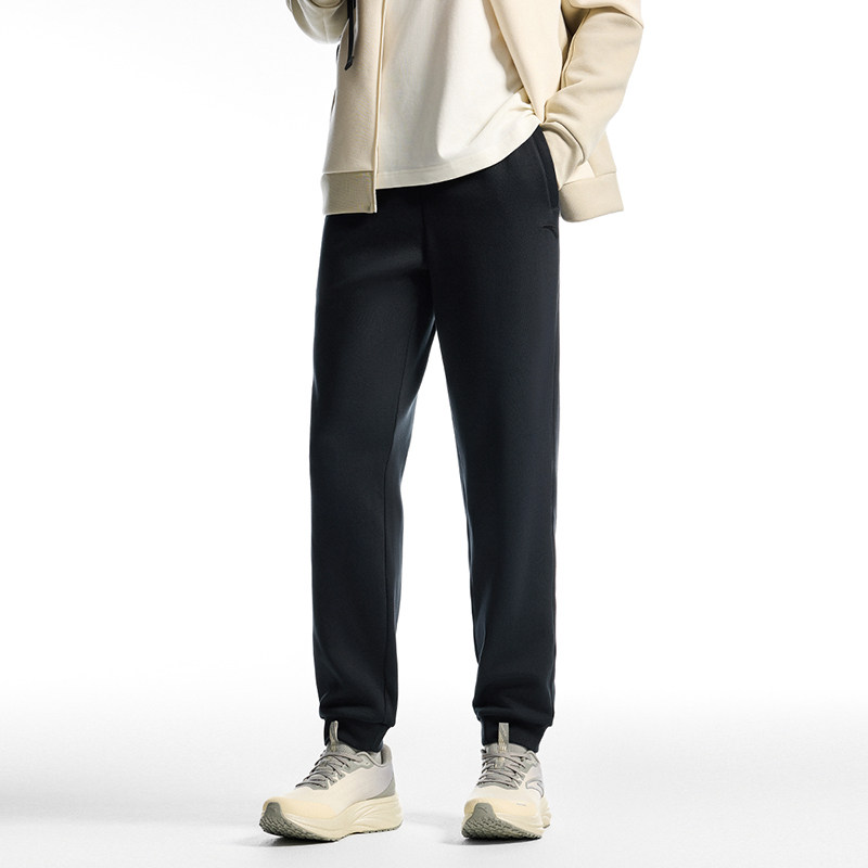 ANTA/安踏冬季新款女子户外时尚加绒保暖潮流运动长裤952517306