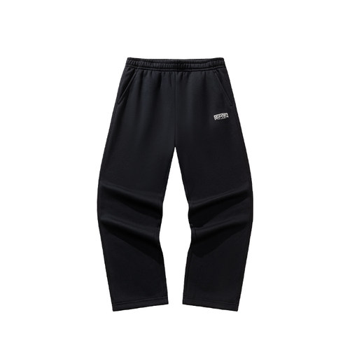 安踏秋季男子泡芙绒针织运动长裤