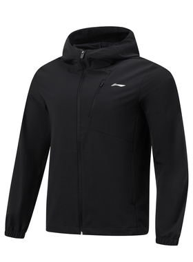 Lining/李宁冬季新款男子户外时尚休闲百搭防泼水运动风衣AFDW123