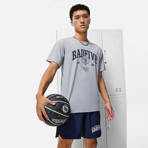 李宁反伍男子短袖排湿速干T恤