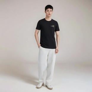 宽松透气男子训练T恤ATSR031 反光速干凉爽短袖 中国李宁夏季 新款