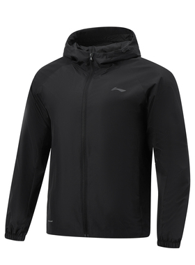 Lining/李宁冬季新款男子户外时尚休闲百搭防泼水运动风衣AFDW079