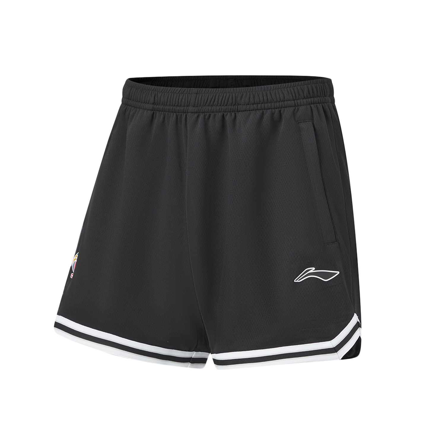 李宁男子CBA篮球裤宽松透气速干