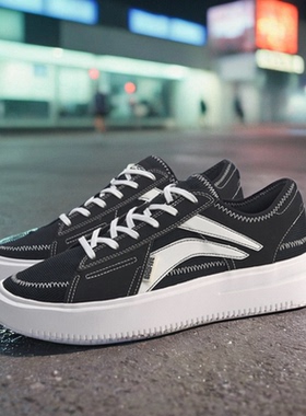 中国李宁The Rebe新款男舒适休闲轻速防滑低帮篮球文化鞋ABCS093