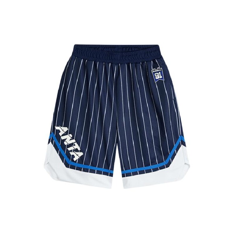 ANTA/安踏儿童2024新款男大童潮流宽松速干针织五分裤352428709