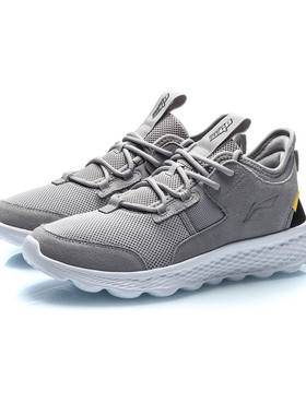 中国李宁跑步鞋新款秋冬季舒适时尚男女经典低帮运动鞋AREP013