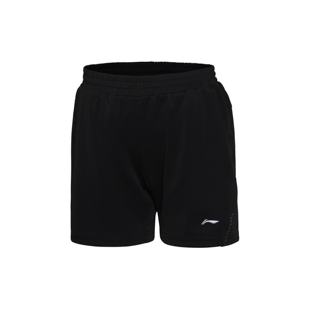 中国李宁羽毛球系列女子速干比赛裤训练裤休闲短裤宽松AAPL024