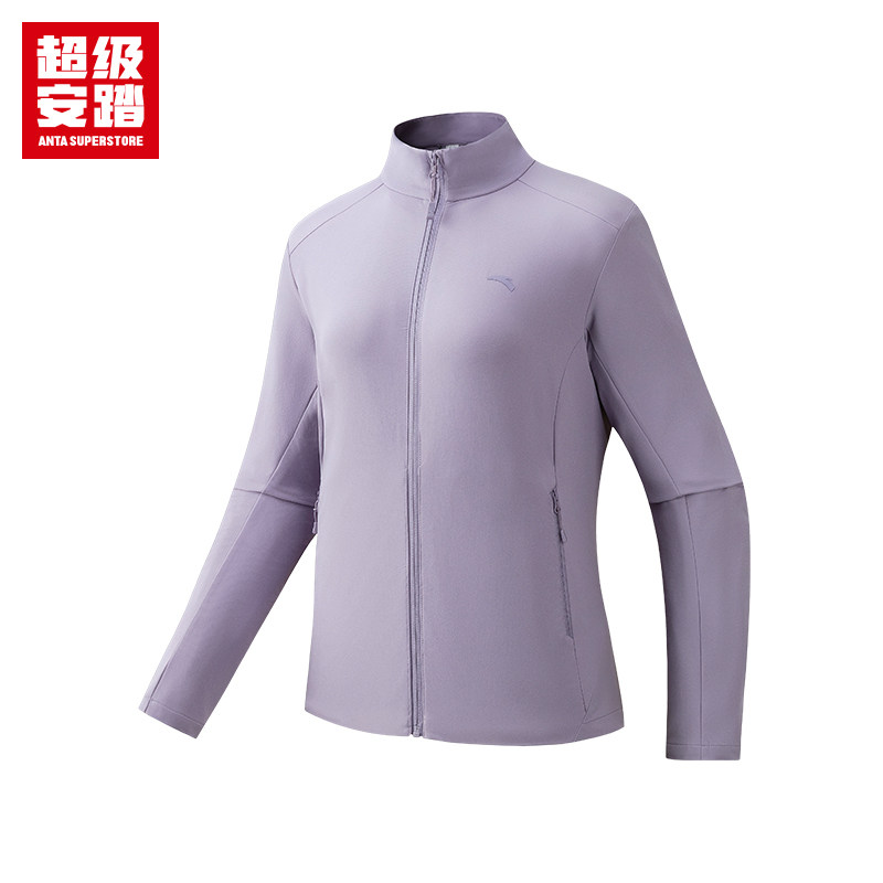 安踏户外女无氟防泼水运动外套