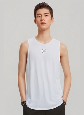 中国李宁速干背心夏薄款韦德篮球训练排汗透气男无袖上衣AVSP085