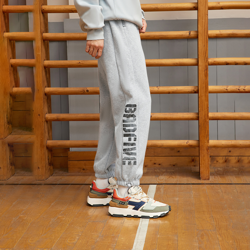 李宁篮球男子宽松反伍运动长裤