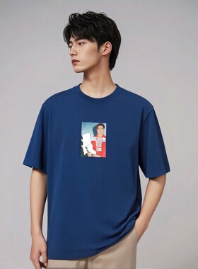 中国李宁巴黎时装周透气短袖男女同款半袖圆领上衣运动T恤AHSN863