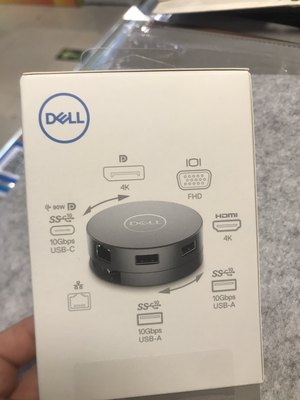 DELL/戴尔 DA310 USB-C转HDMI转DP转VGA 七合一 USB-C 移动适配器