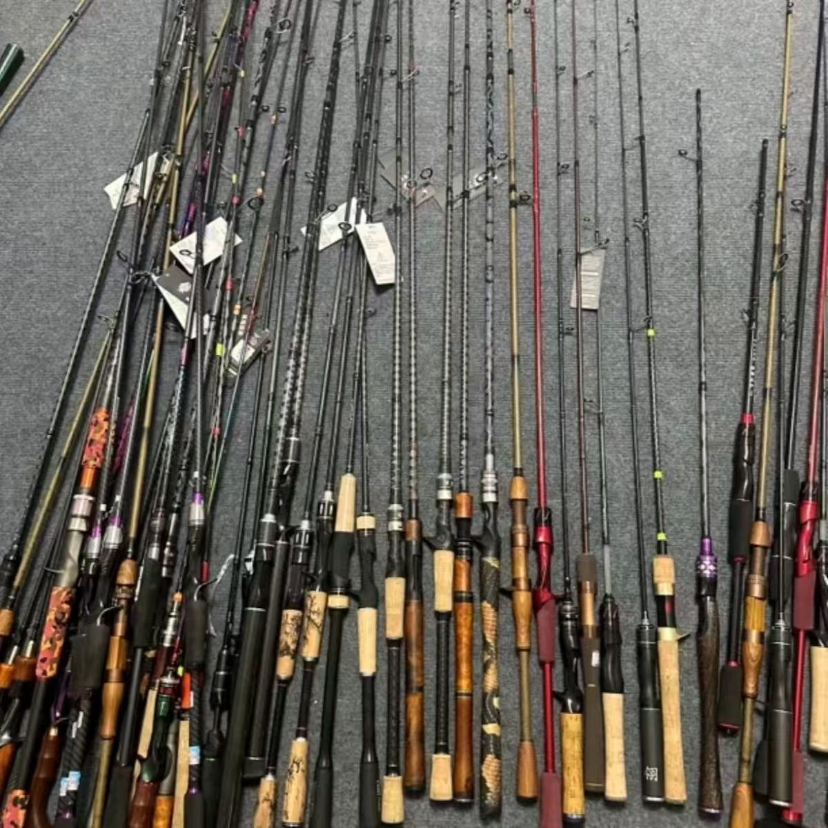 路亚竿渔具路亚竿一支处理库存渔具套装鱼竿炮台路亚海竿鱼钩专用