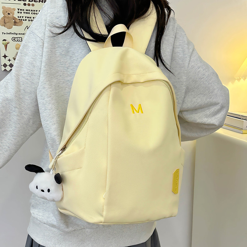 2026新款夏天书包女初中生高颜值双肩包小学生背包通勤旅游背包女
