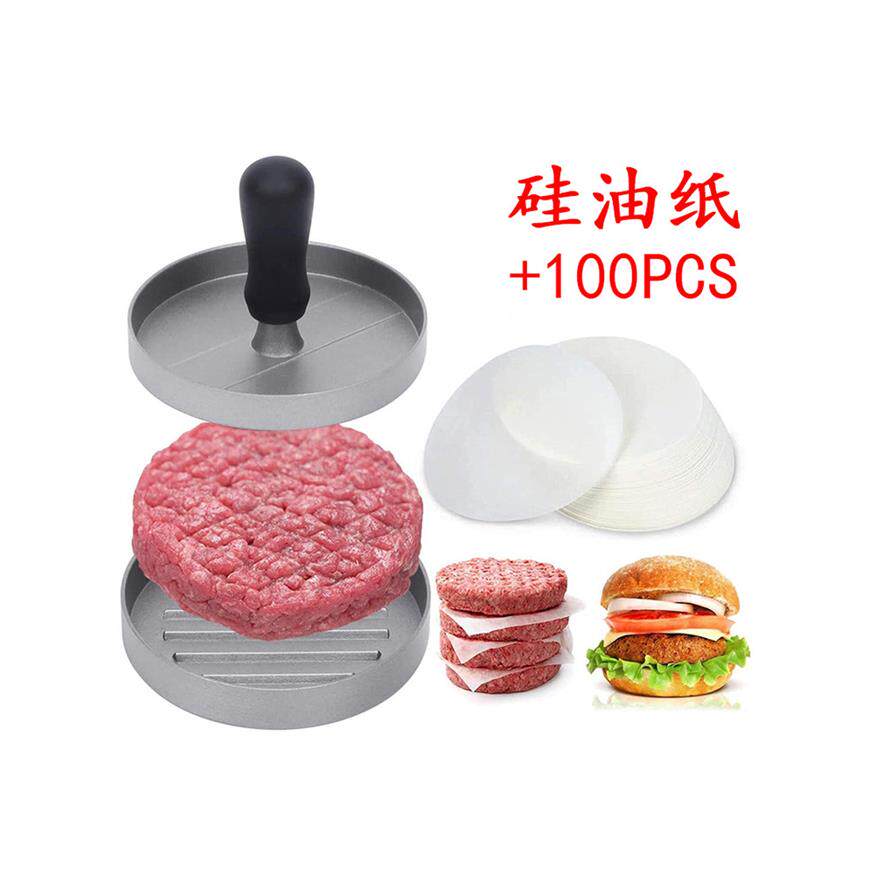 汉堡肉饼模具牛肉饼压饼器圆形压肉虾饼成型机做肉饼的不锈钢工具