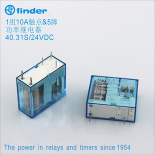 40.31 24VDC;40.31S/DC24V意大利finder继电器40.31.7.024.0000