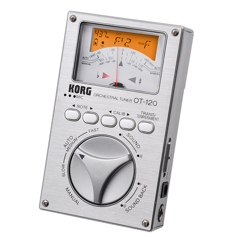 *科音KORG OT120调音器 小提琴黑管琵琶古筝二胡电子管弦乐校音器