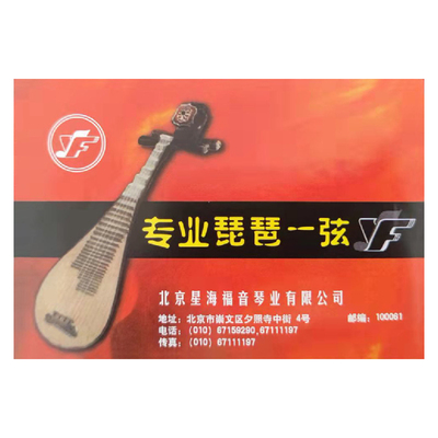 YF专业琵琶琴弦演奏北京星海福音