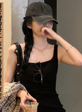 假发帽子女一体俏皮侧麻花辫长直发软顶灰黑色纯色气质日常棒球帽