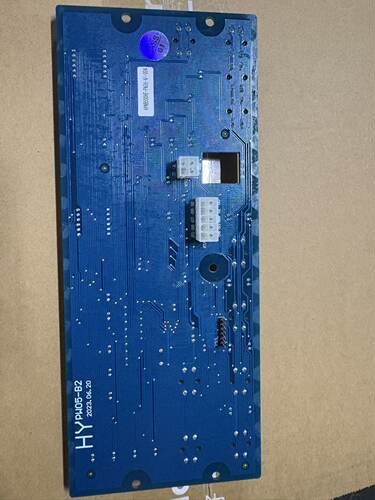 华远焊机WSE-315/350MD LD氩弧焊机PW05-B2显示面板 使用PW05-A2