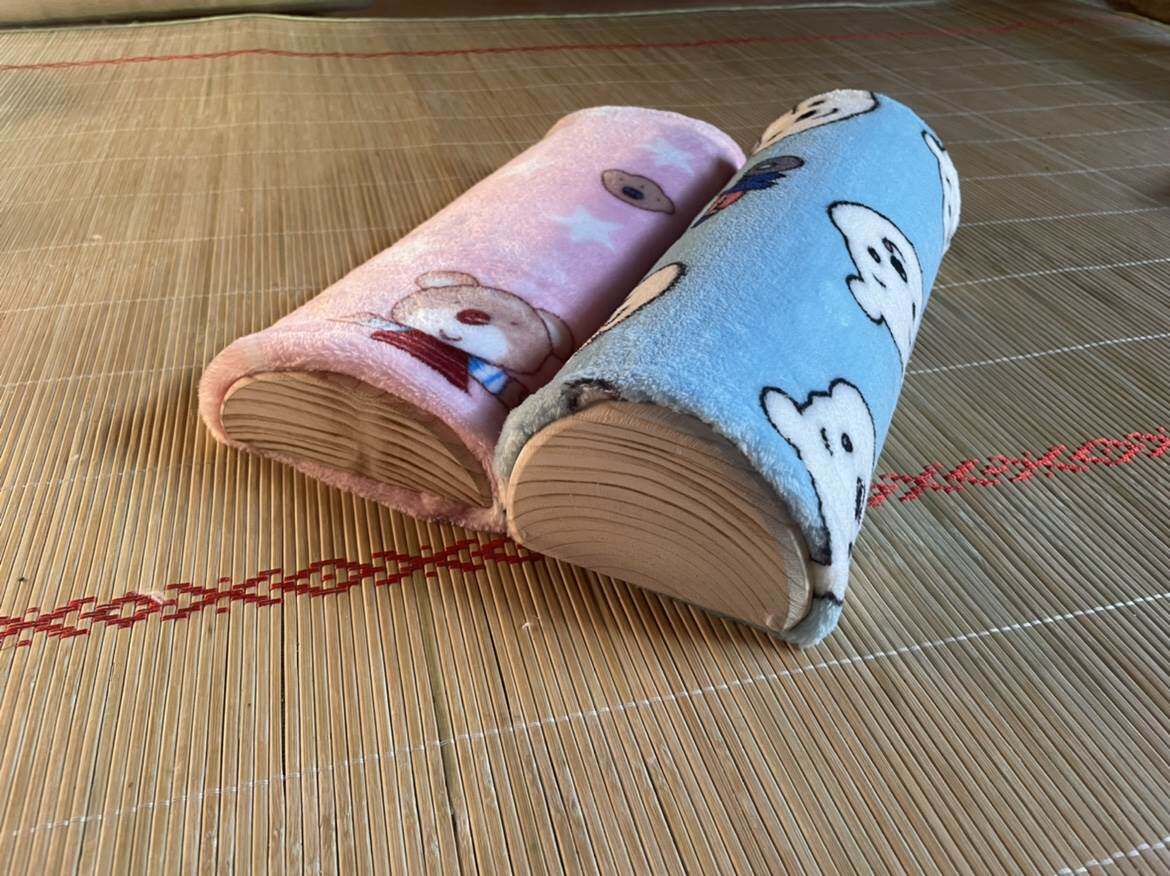 경추교정용 원목베개 허리보호용 전나무베개 경추원목 하드베개 안티아치교정 환자를 위한 특수수리곡선