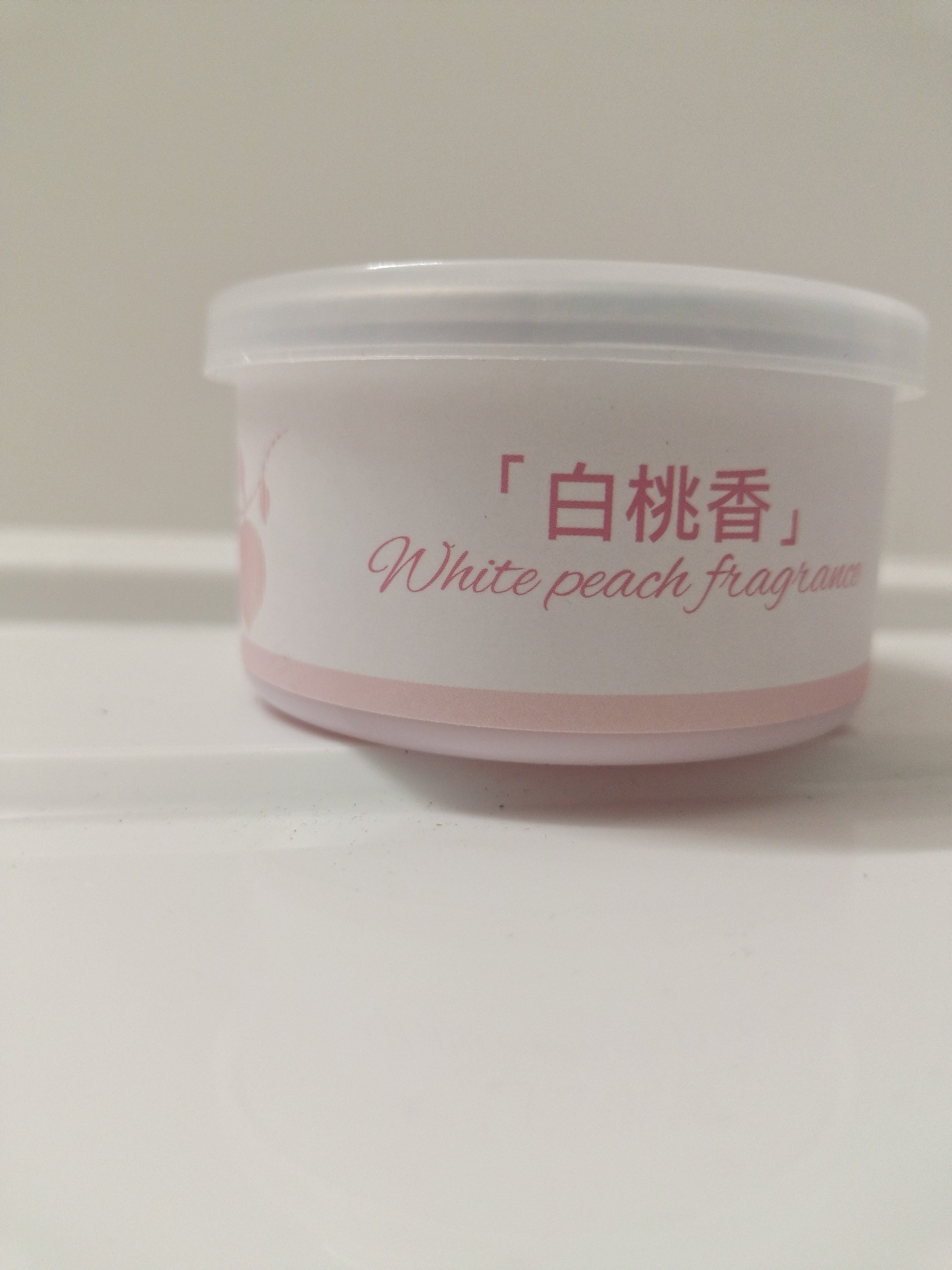 白桃芳香柠檬芳香固体清香剂70g/盒发10盒新旧包装随机