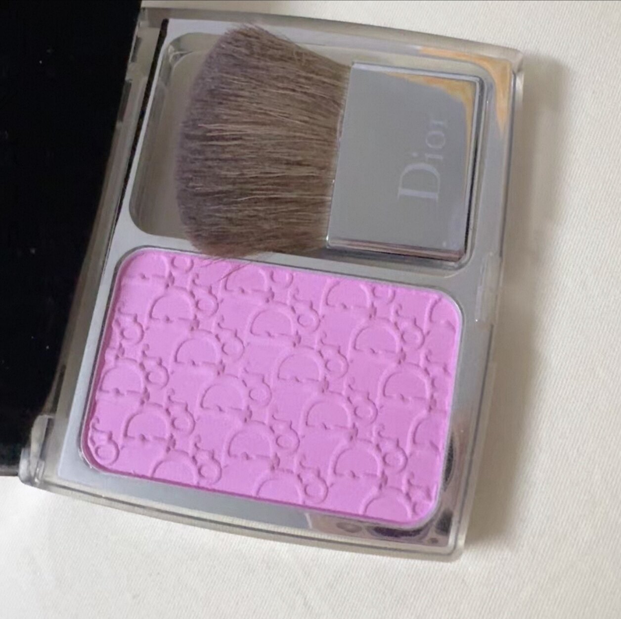 dior 迪奥老版绝版变色单色腮红001 rosy glow 无外盒