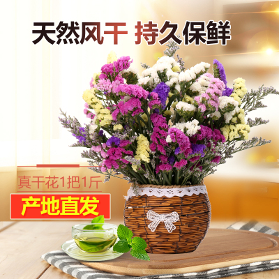 勿忘我满天星干花花束