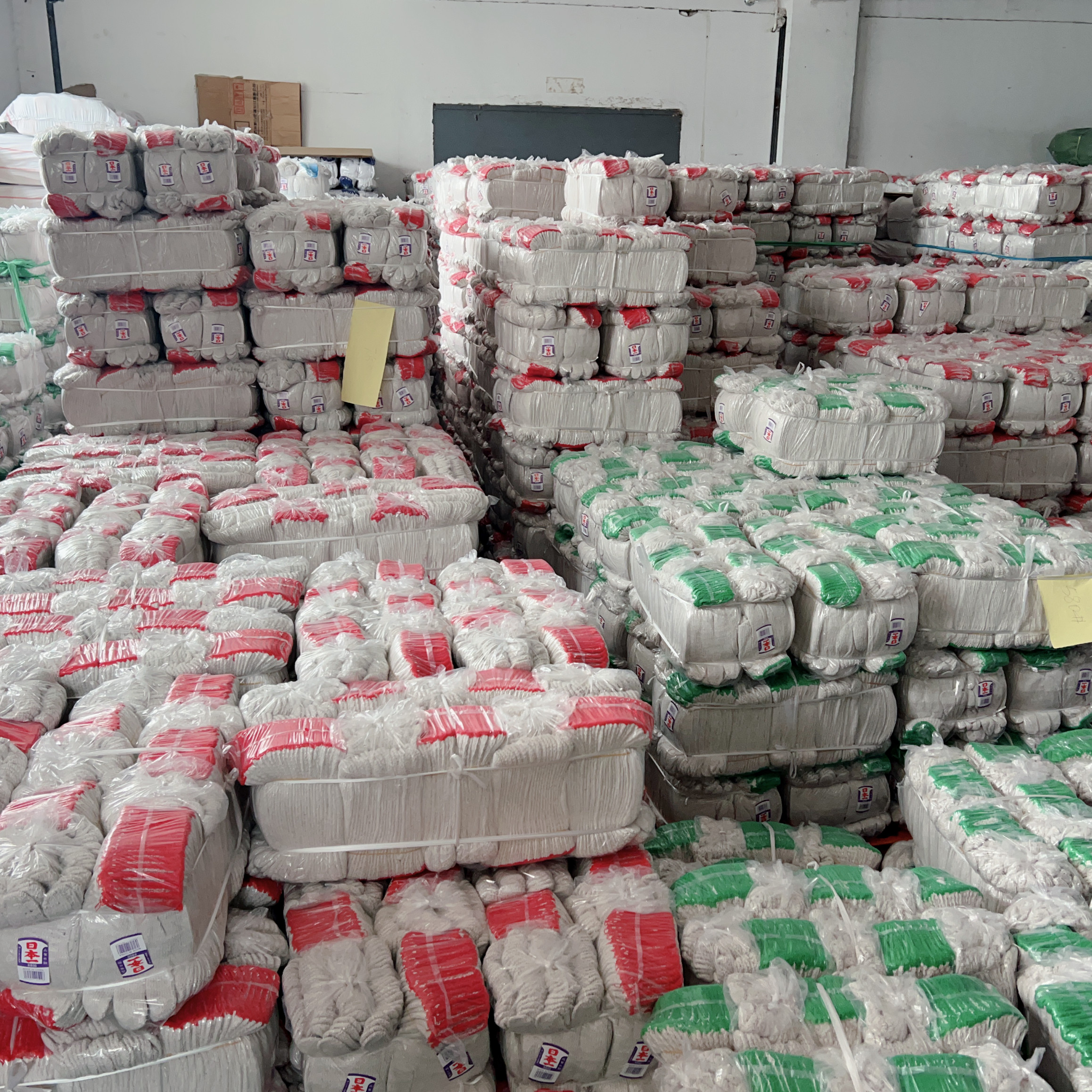 900克棉线手套细纱棉劳保工作防护耐磨家用搬运手套36双35元包邮