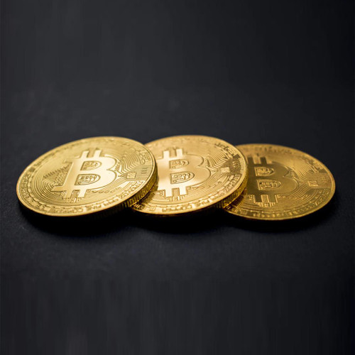 Bitcoin 金币BTC实物硬币比特B美元世界钱币外币数字金币创意礼物