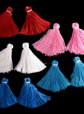 戏剧京越剧服装鞋子配件鞋英 古装花旦白色红色多色彩鞋穗子流苏