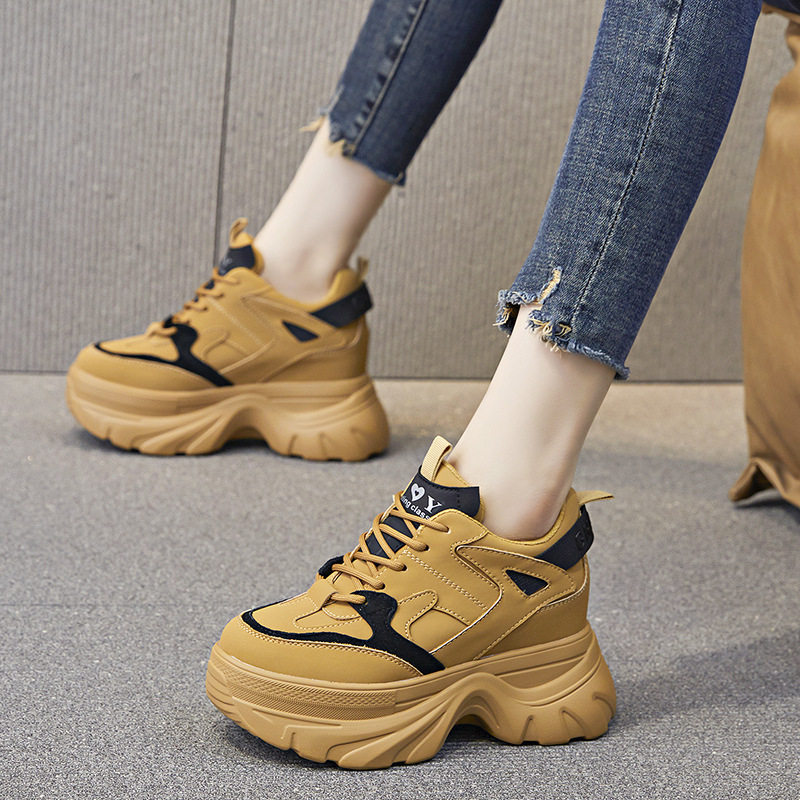 老爹鞋内增高女鞋ins潮年春秋季新款厚底小个子运动休闲单鞋A8511,运动鞋new,运动休闲鞋,淘宝优惠券,粉丝福利购,淘宝优惠卷